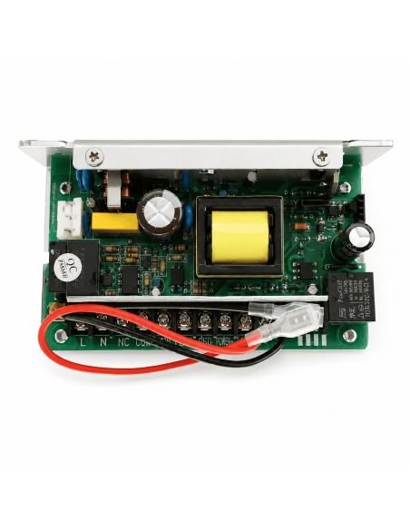Fuente de Poder Control de Acceso SAT 12VDC 5A 70W, referencia SAT-FV512, vista frontal