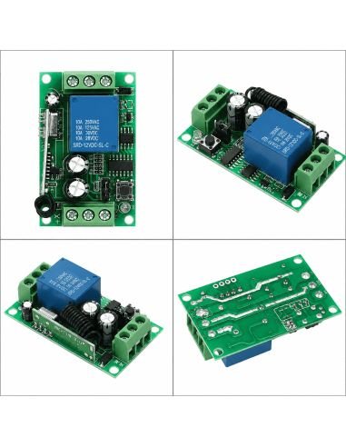 Kit Control Remoto Inalámbrico SAT KB50 con Receptor, referencia SAT-KB50, vista en ángulo