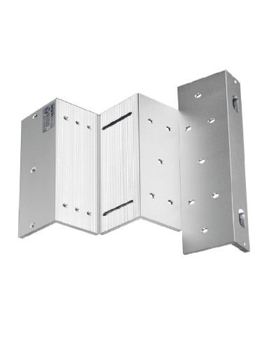 Soporte Tipo ZL Electroiman 350 Lbs SAT Aluminio, referencia SAT-SP350ZL, vista en ángulo