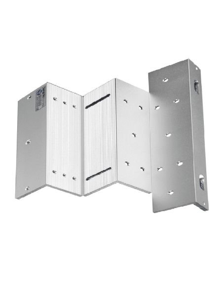 Soporte Tipo ZL Electroiman 350 Lbs SAT Aluminio, referencia SAT-SP350ZL, vista en ángulo