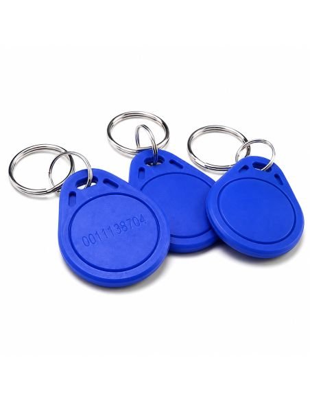 Llavero Proximidad Mifare 1K 13.56MHz IP65 Vizzion, referencia VZ-MFTAG, vista en ángulo