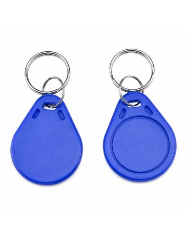 Llavero Proximidad Mifare 1K 13.56MHz IP65 Vizzion, referencia VZ-MFTAG, detalle de conectores y puertos
