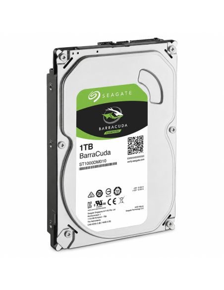 Disco Duro Pull 1TB SATA 3.5 7200RPM Buffer 64MB, referencia Disco1TB, vista en ángulo