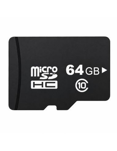 Memoria MicroSD EZVIZ 64GB C10 U3 Videovigilancia, referencia CS-CMTCARDT64G, vista en ángulo