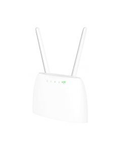 Router 4G LTE Tenda 4G06 N300 SIM Card y RJ11, referencia 4G06, detalle de conectores y puertos
