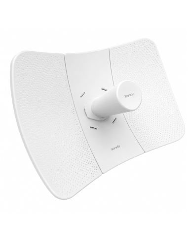 Radio Enlace Tenda O9 PTP PTMP 25km 5GHz 867Mbps, referencia O9, detalle de conectores y puertos