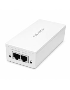 Inyector PoE Gigabit 30W 802.3af/at Protección 8kV, referencia POE30G-AT, vista frontal