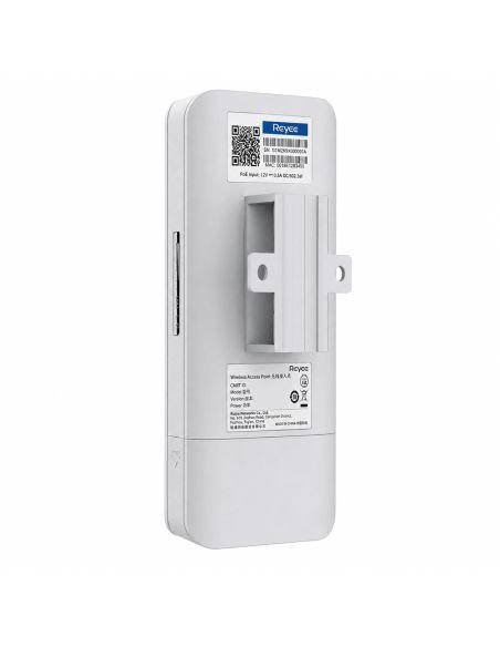 Puente Inalámbrico Reyee PTP PTMP 500m IP55 Cámaras, referencia RG-EST100-E, vista en ángulo