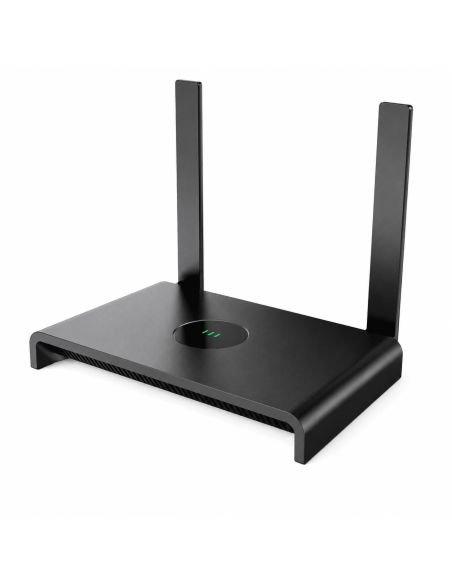 Router WiFi Reyee RG-EW300N N300 2 Antenas 5dBi, referencia RG-EW300N, vista en ángulo