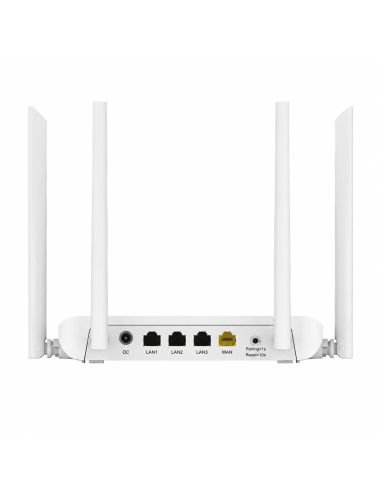 Router WiFi Reyee EW1200 Doble Banda AC1200 Mesh, referencia RG-EW1200, vista en ángulo