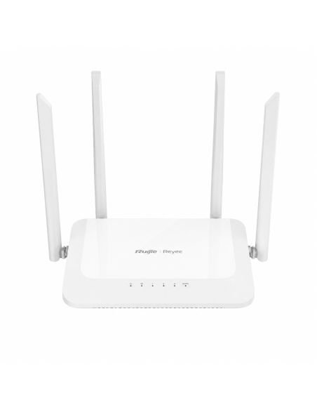 Router WiFi Reyee EW1200 Doble Banda AC1200 Mesh, referencia RG-EW1200, detalle de conectores y puertos
