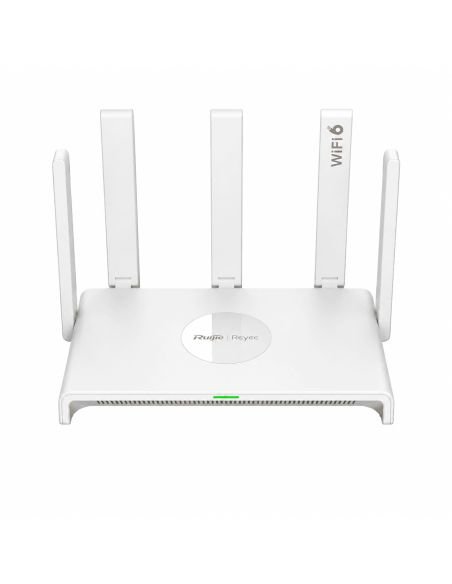 Router WiFi 6 Reyee EW3000GX AX3000 Doble WAN Gigabit, referencia RG-EW3000GX, detalle de conectores y puertos